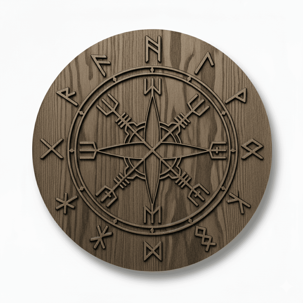 Reloj vikingo Vegvísir
