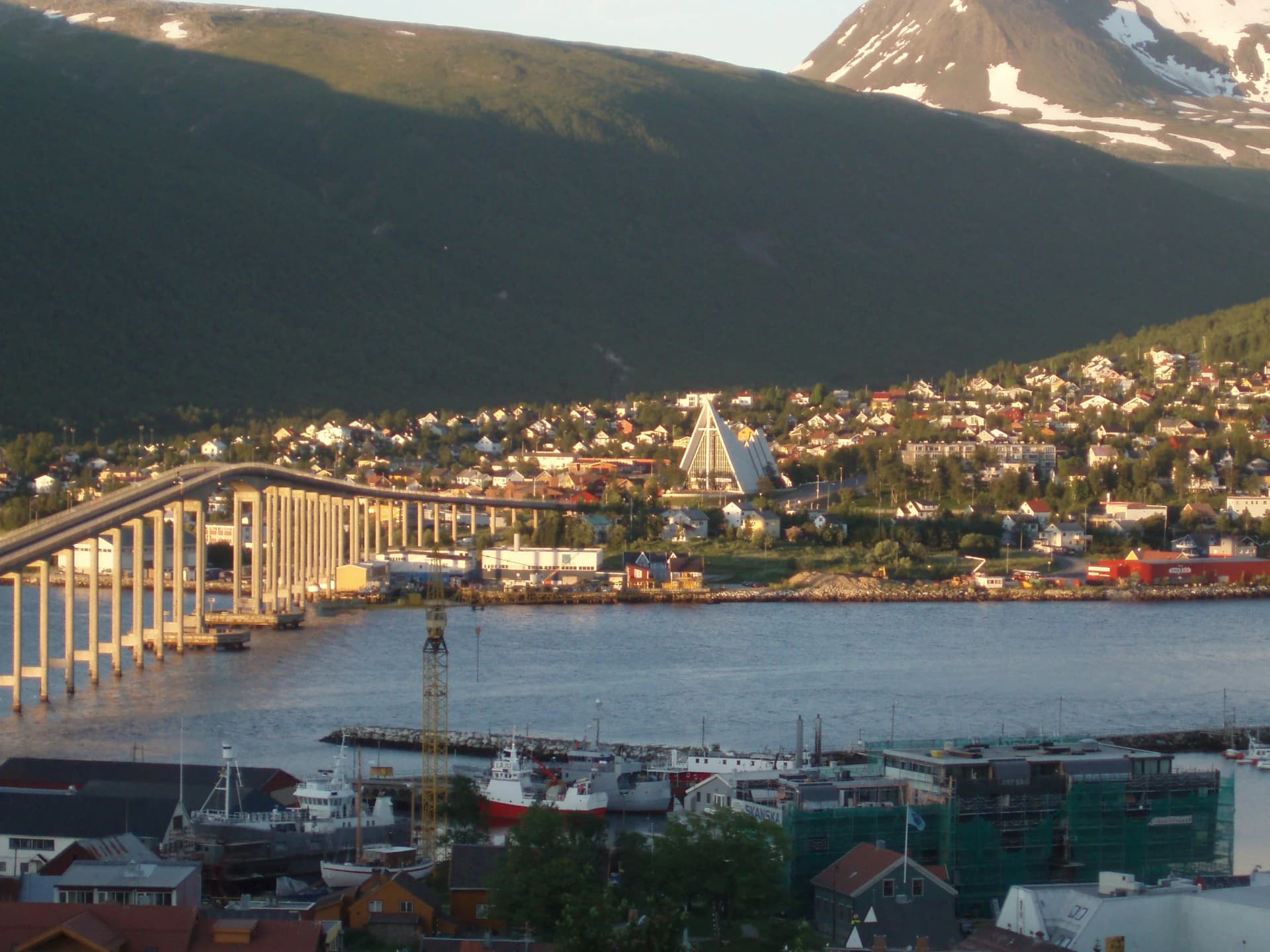 Sol de medianoche en Tromsø