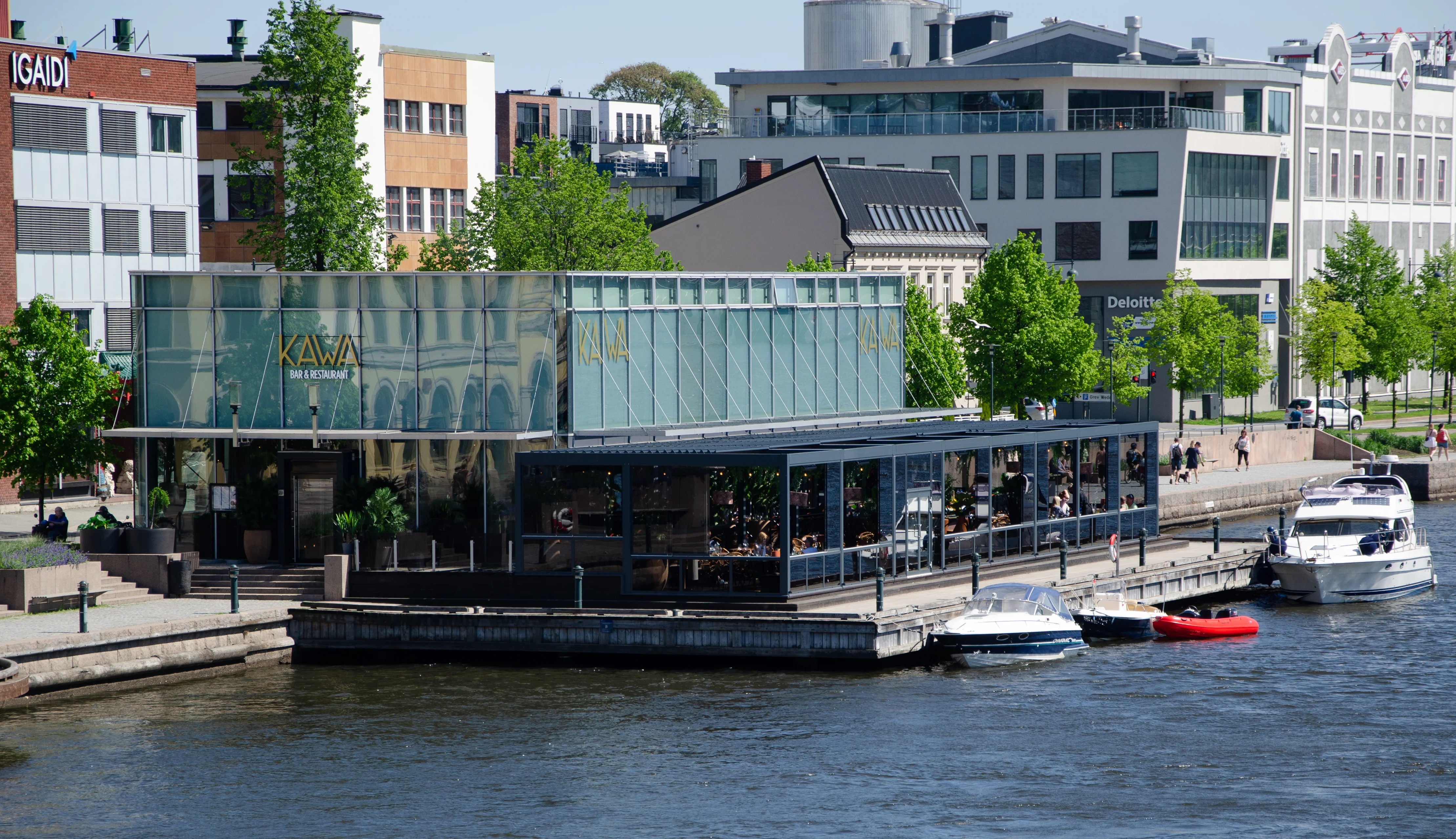 Restaurante Kawa en Drammen