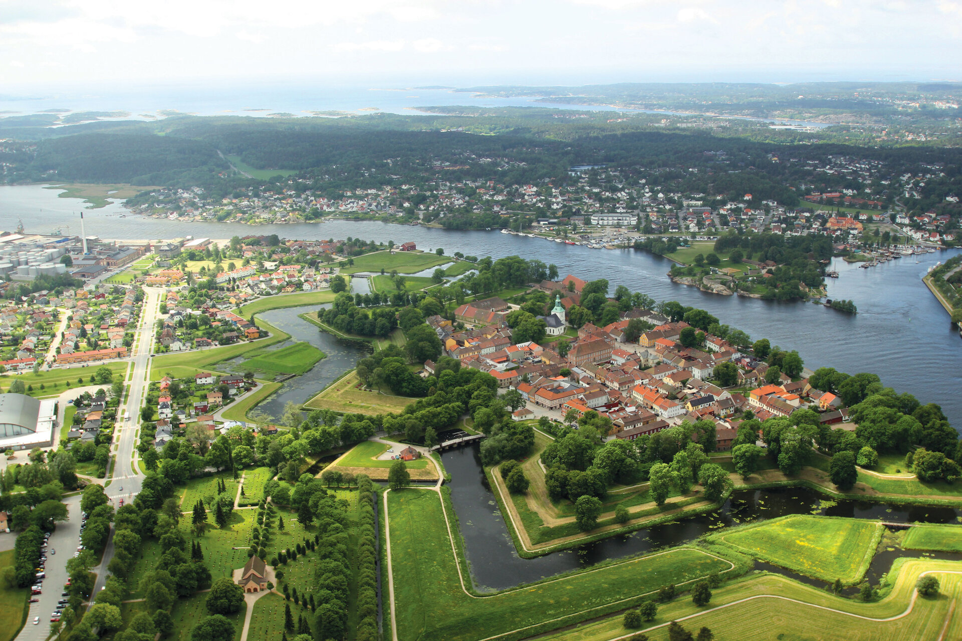 Vista panorámica de Fredrikstad