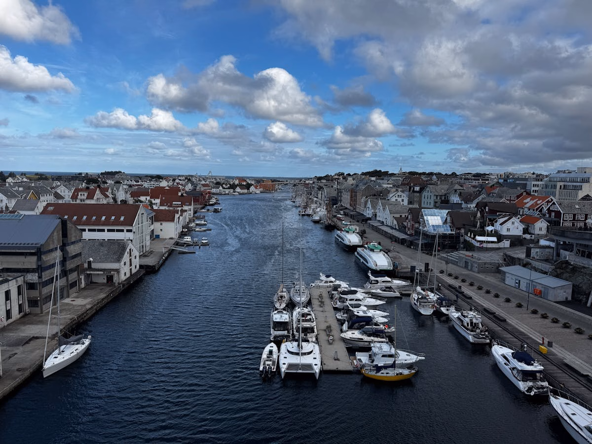 Vista aérea de Haugesund