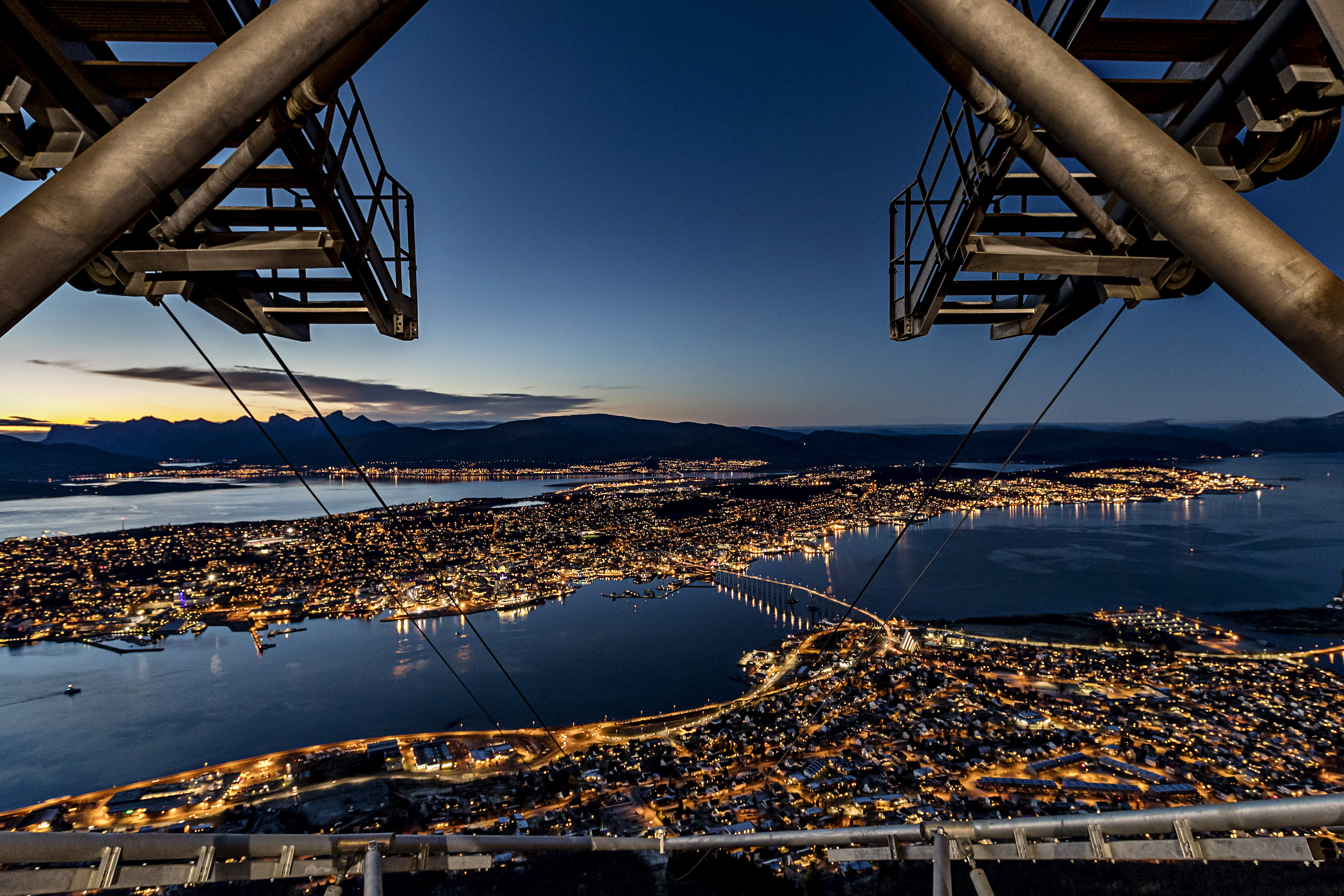 Teleférico Fjellheisen de Tromsø